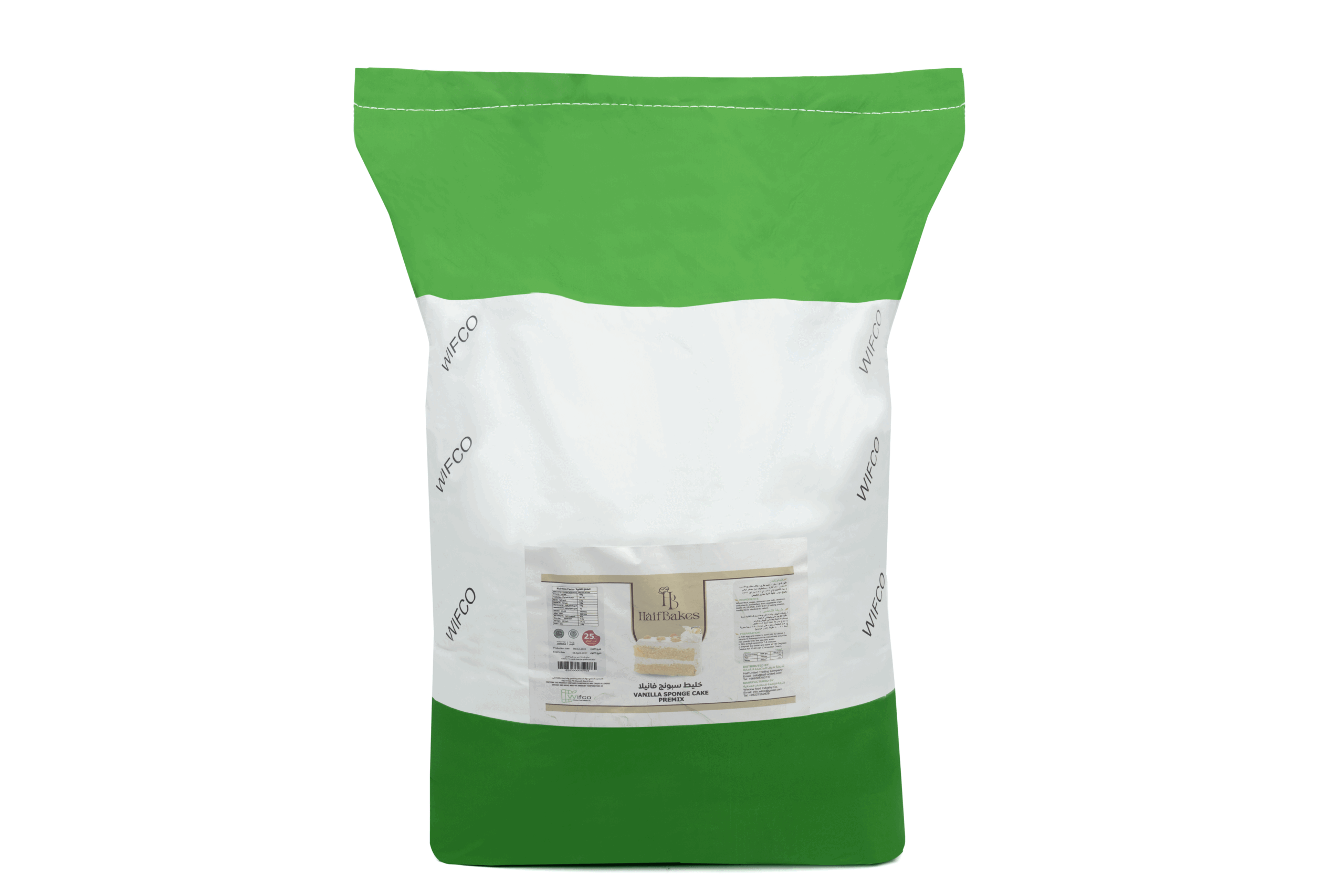 VANILLA SPONGE CAKE PREMIX 25KG